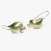 green gold plated snail shells