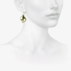 green gold plated snail shells