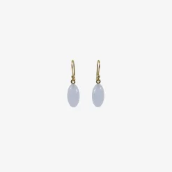 14k & blue chalcedony berries