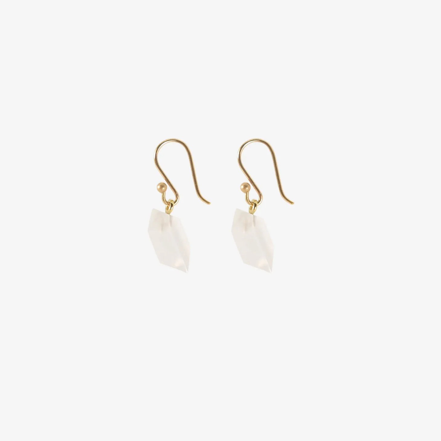 14k & blue chalcedony gems