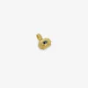 22k & blue sapphire small ode pendant
