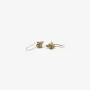14k & brown diamond small raspberry earrings