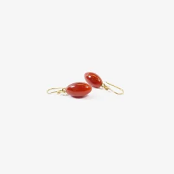 14k & carnelian berries