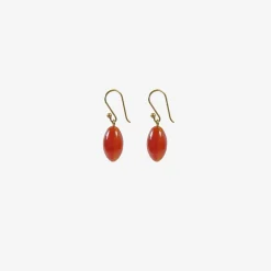 14k & carnelian berries