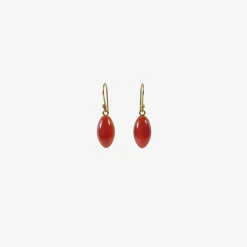 14k & carnelian berries