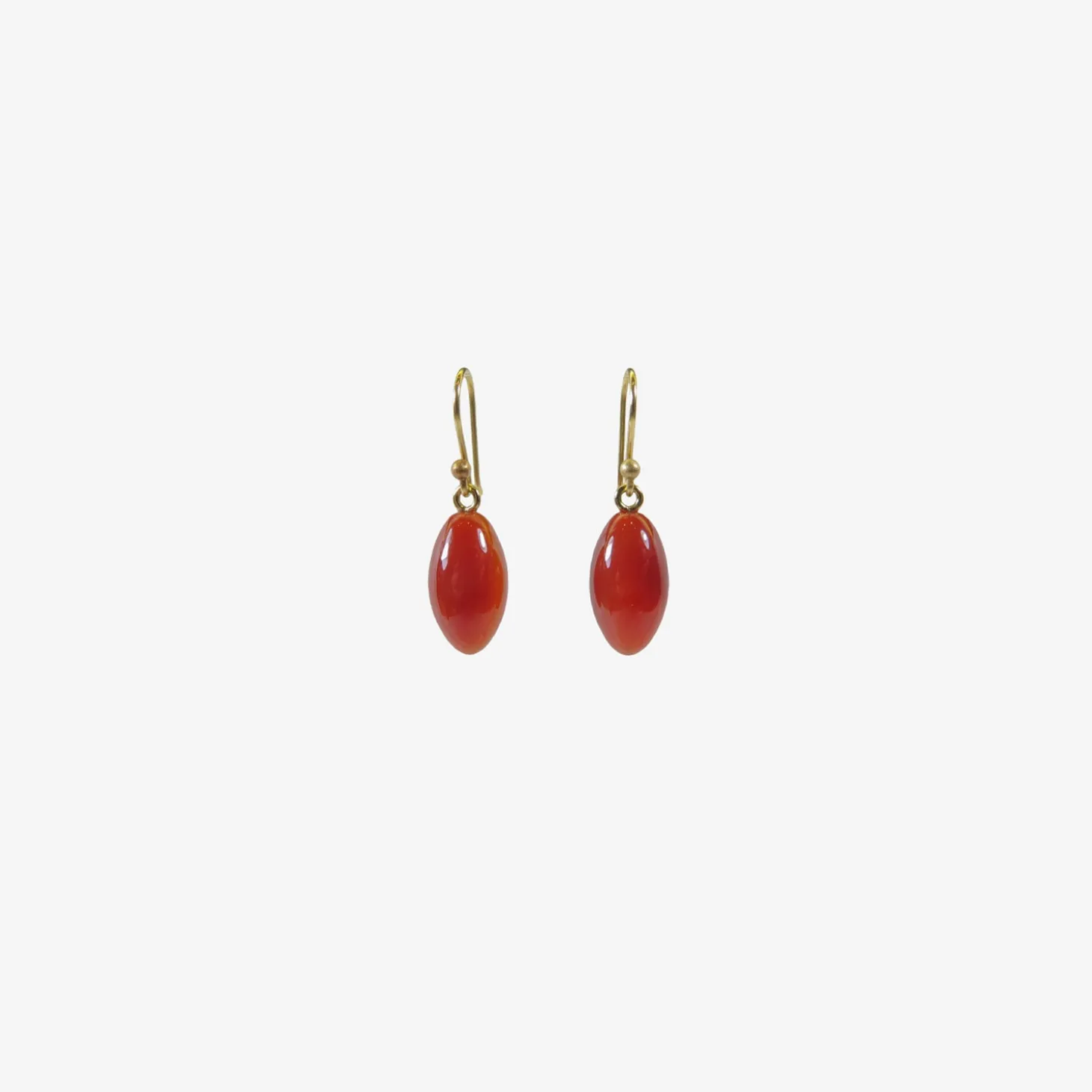 14k & carnelian berries