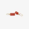 14k & carnelian gems
