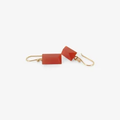 14k & carnelian gems