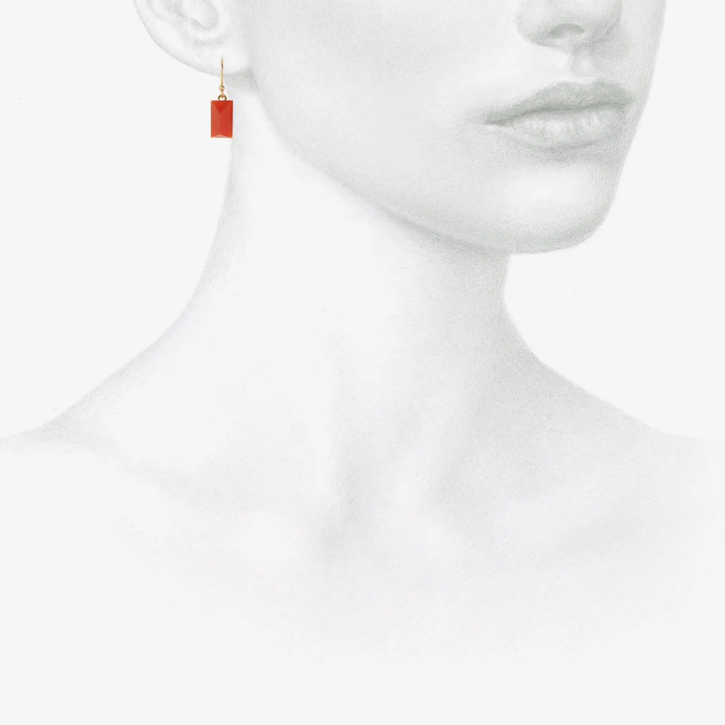 14k & carnelian gems