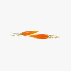 14k & carnelian rice