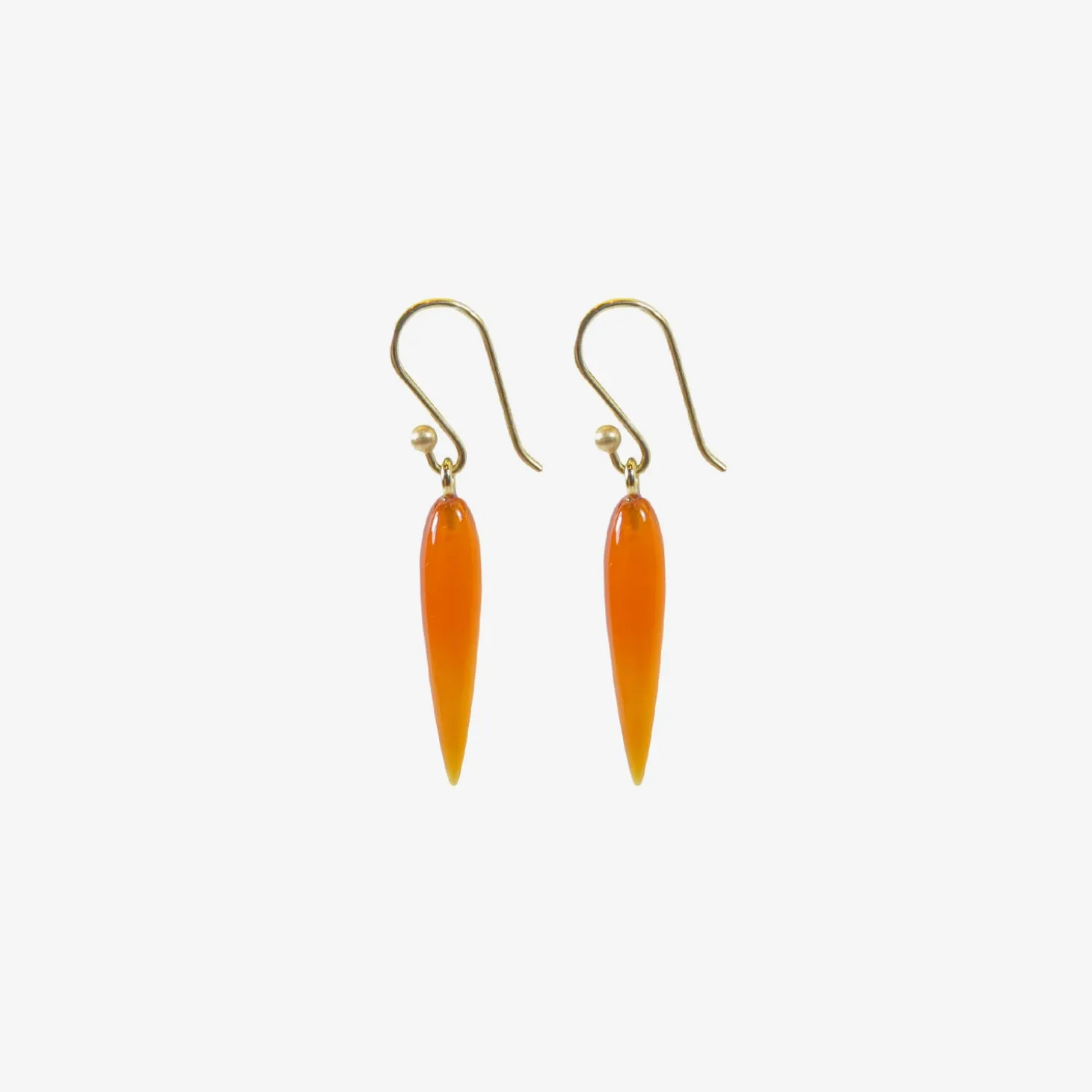 14k & carnelian rice