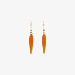14k & carnelian rice