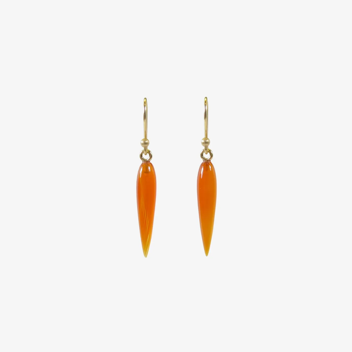14k & carnelian rice