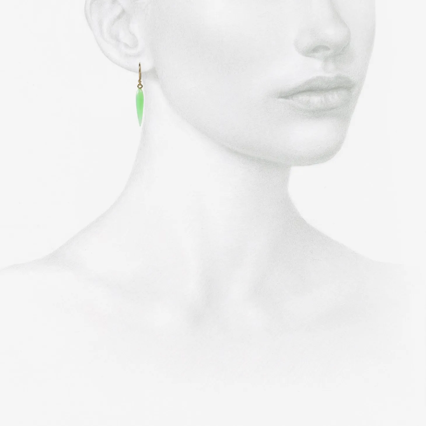14k & chrysoprase rice