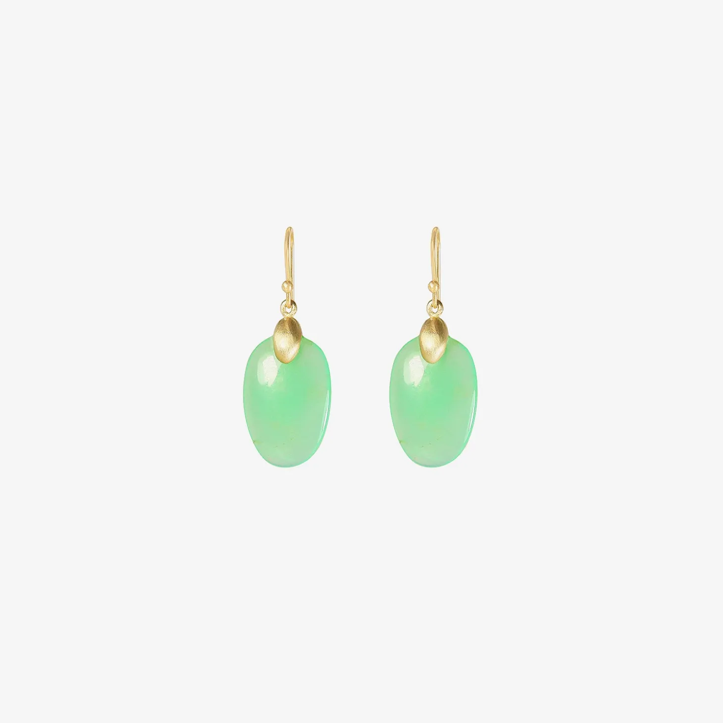 10k & chrysoprase small chips