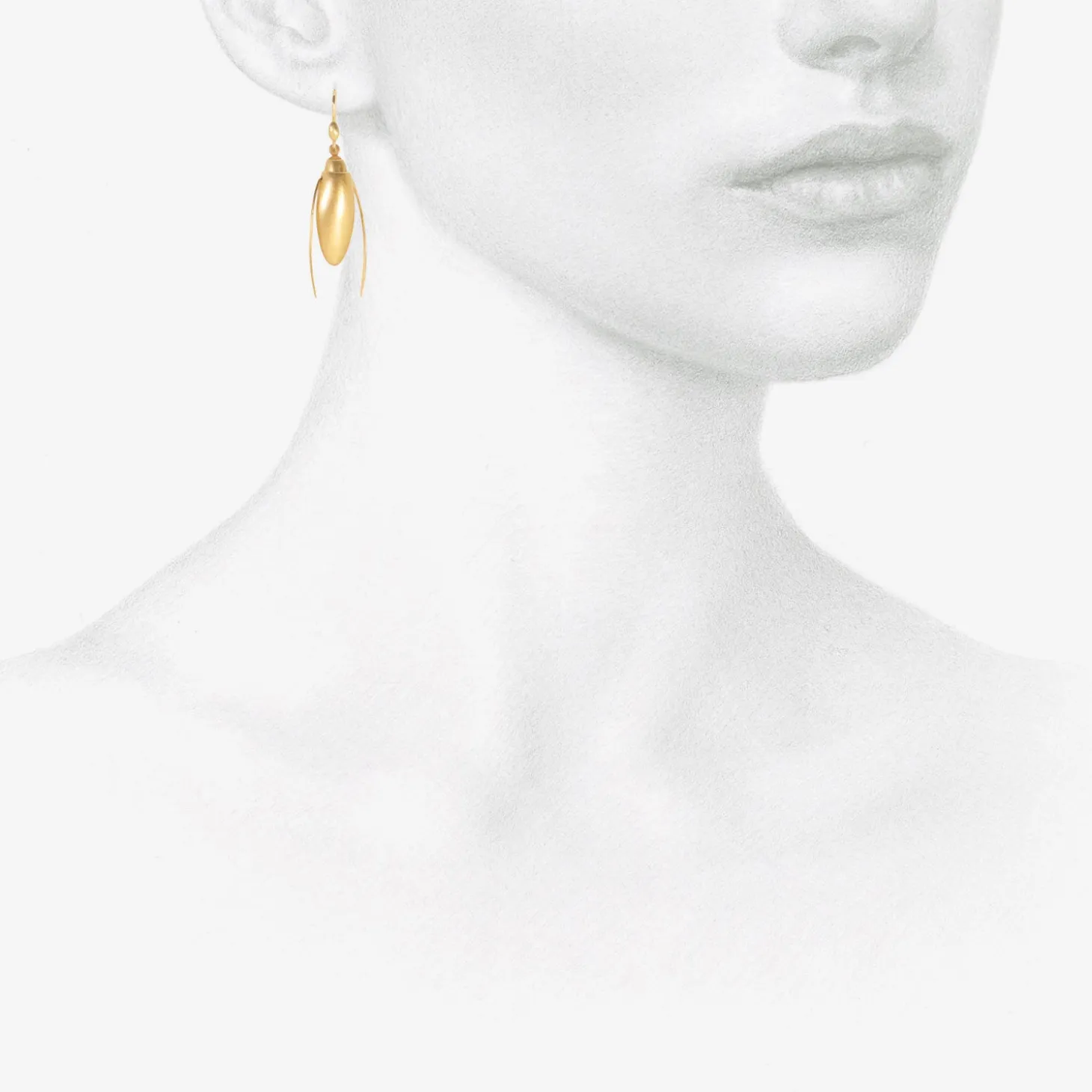 14k & coral scarab earrings