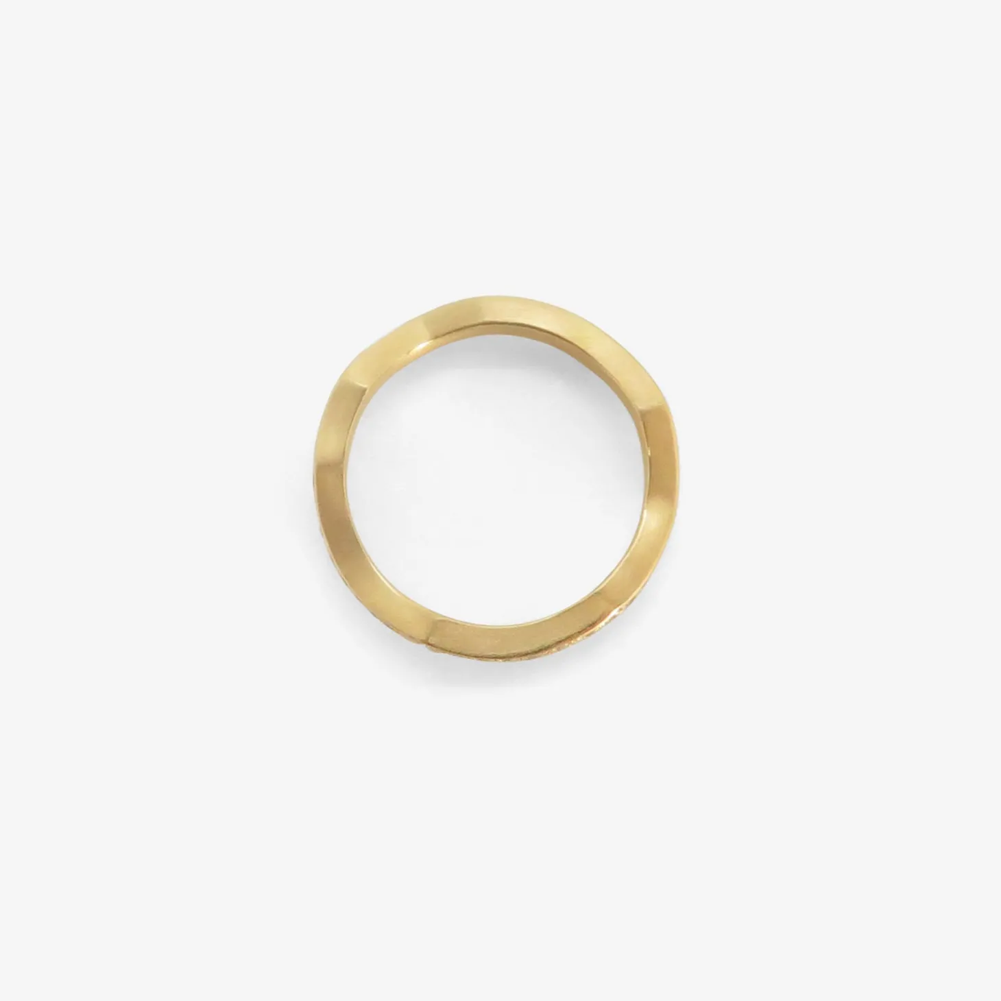 18k & diamond kintsukuroi eternity band, .45ct