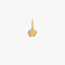 18k & diamond mini cancer dendera zodiac pendant