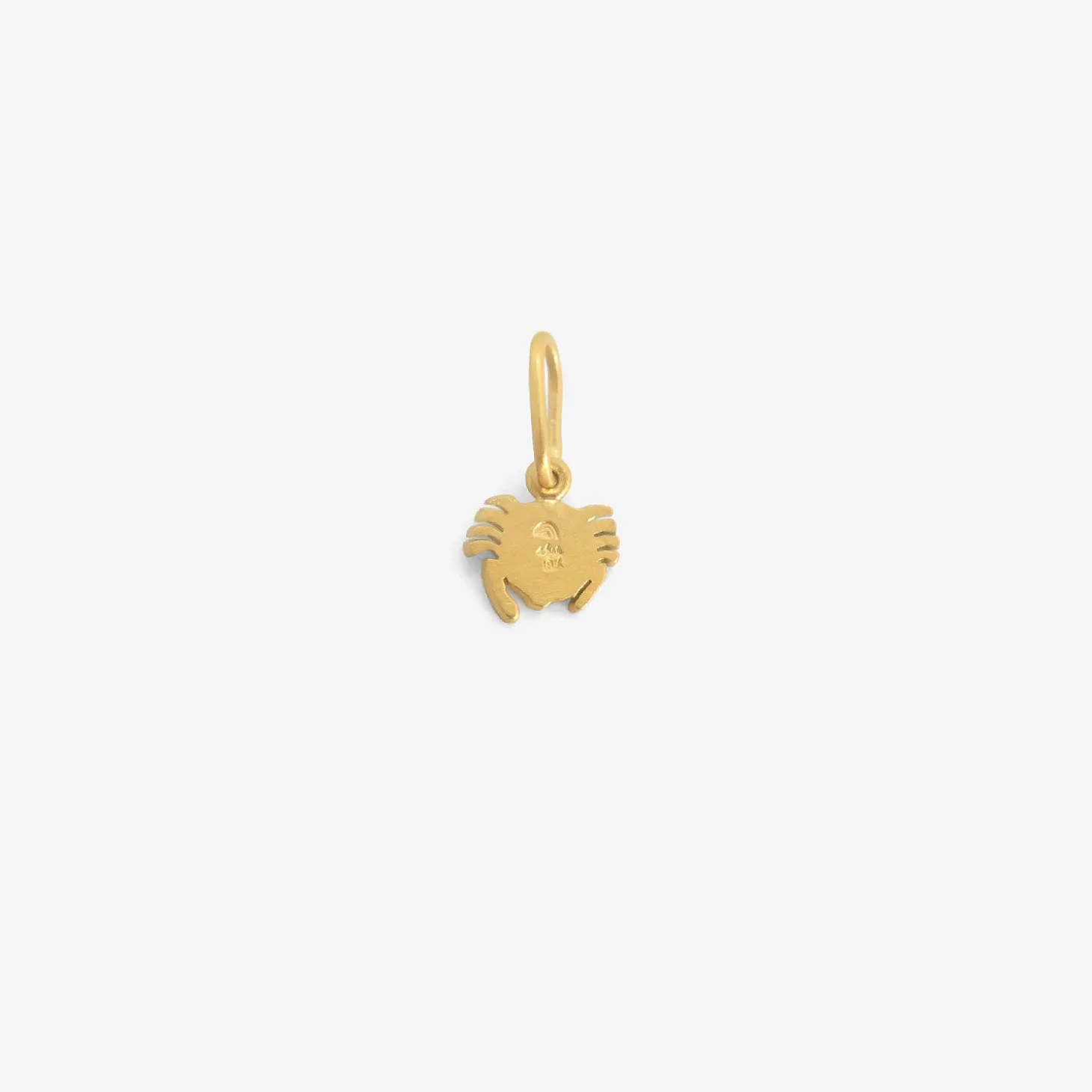 18k & diamond mini cancer dendera zodiac pendant