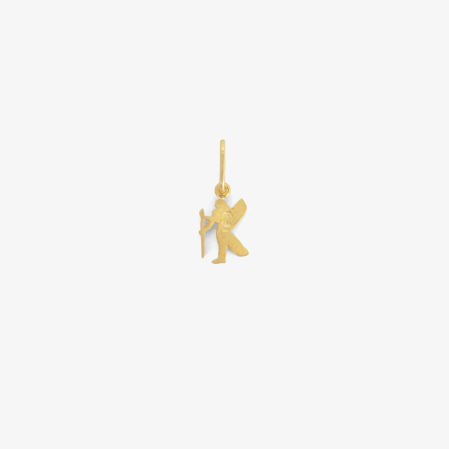 18k & diamond mini virgo dendera zodiac pendant