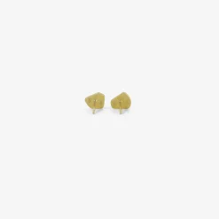 18k & diamond shard studs, .59ct