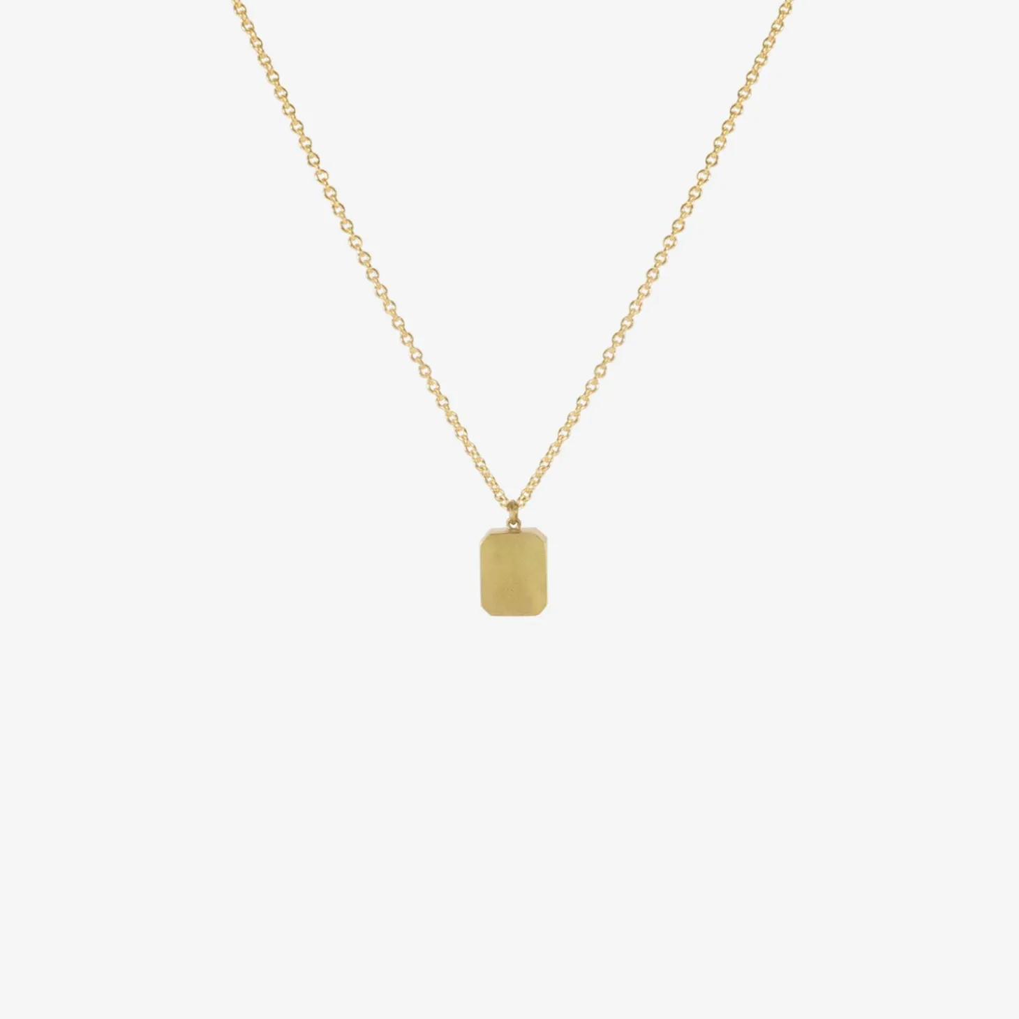 18k & emerald-cut blue tourmaline pendant, 7.48ct