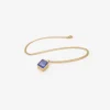 18k & emerald-cut tanzanite pendant, 5.31ct