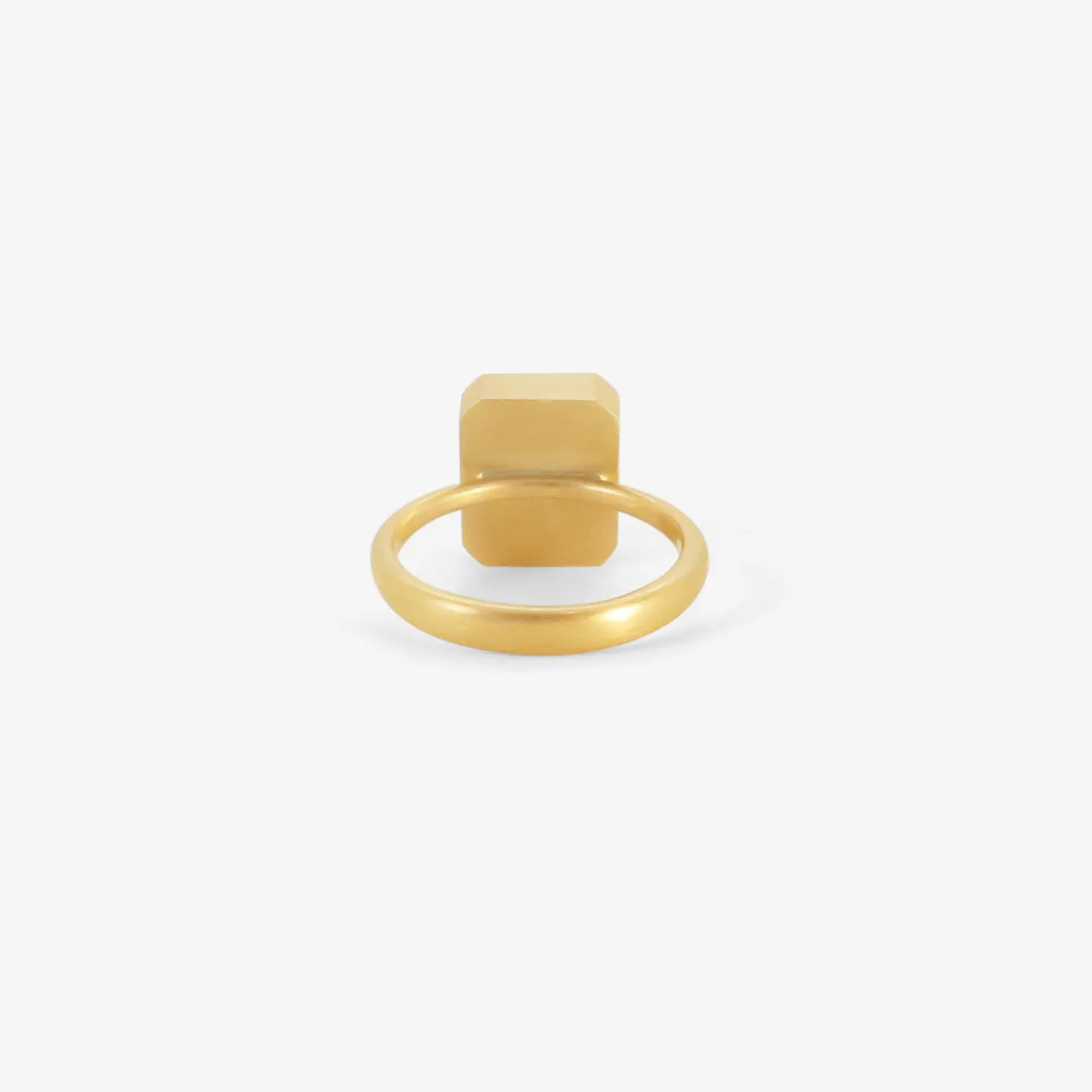 18k & emerald-cut zambian emerald ring, 4.68ct