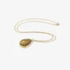 18k & faceted golden tourmaline pendant, 10.29ct