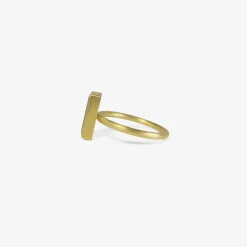 18k & flat rectangular grey lacy diamond ring, 2.5ct