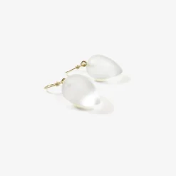 14k & frosted crystal acorns