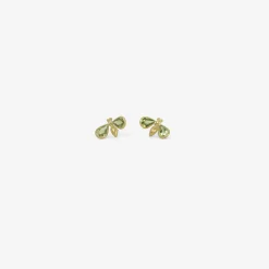 18k & green sapphire gem bugs, 2.3ct