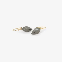 14k & hematite gothic drops