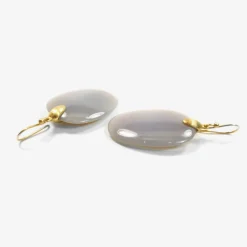 10k & holly blue agate large chips