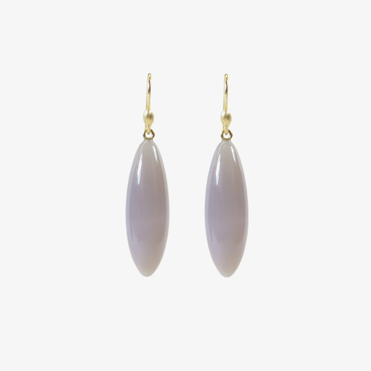14k & holly blue agate long berries