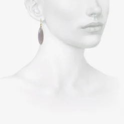 14k & holly blue agate long berries