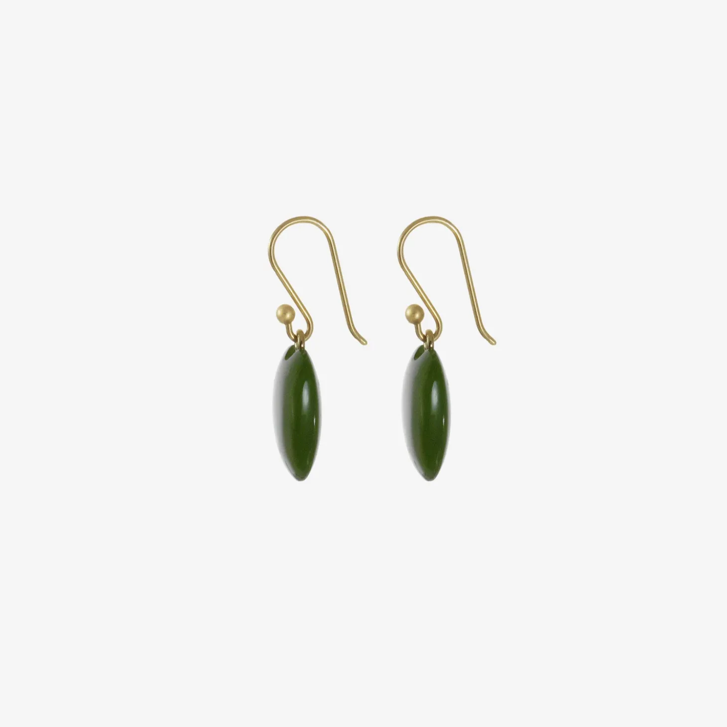 14k & jade lily pads