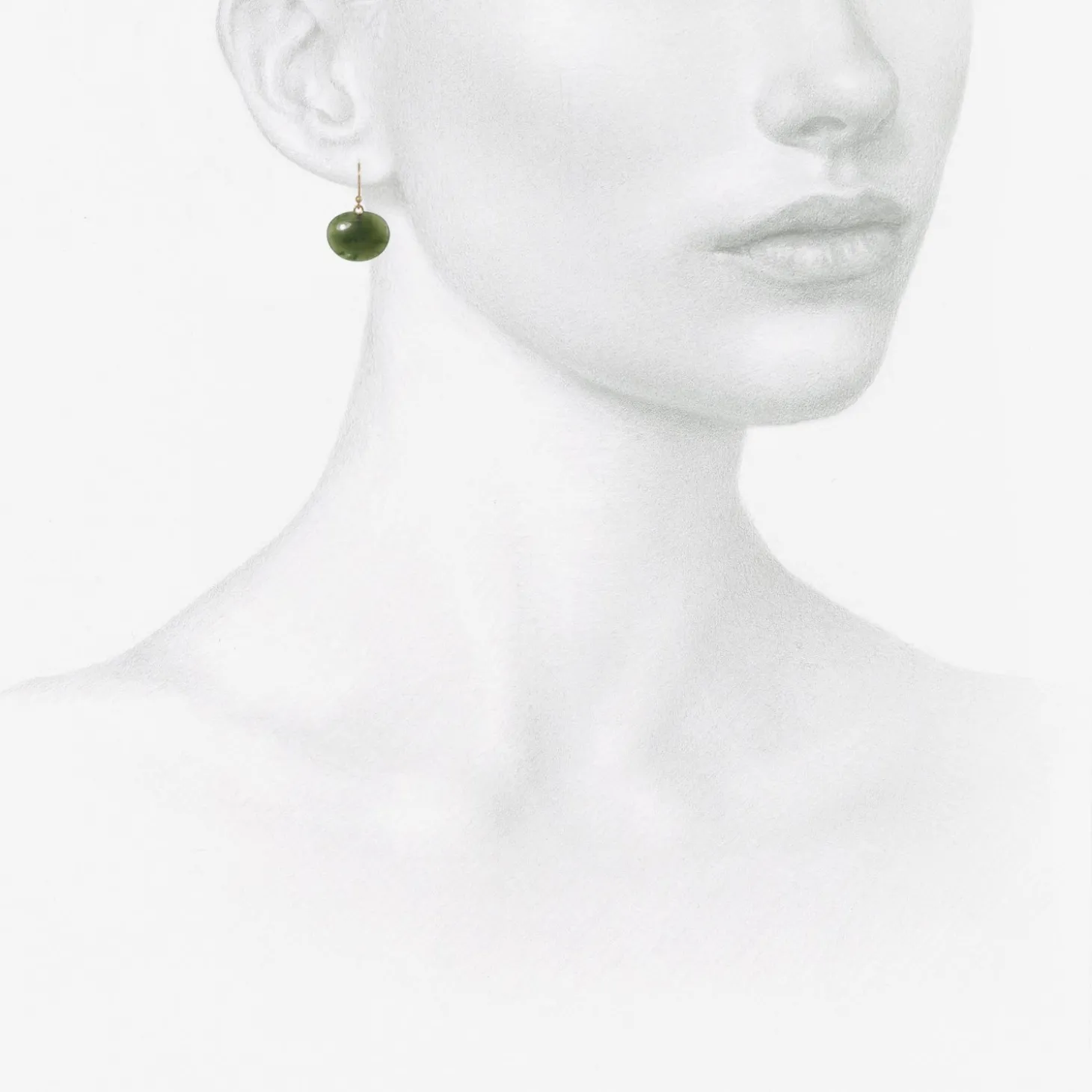 14k & jade lily pads