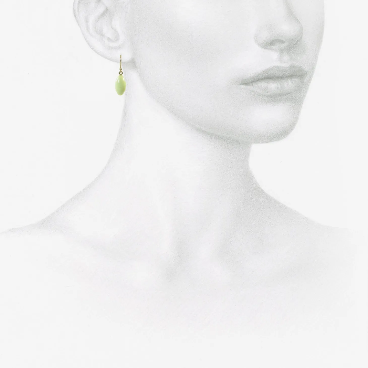14k & lemon chrysoprase berries