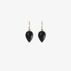 14k & matte onyx acorns