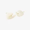 14k & mother-of-pearl ghost ship earrings