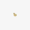 22k & old-mine-cut diamond greek-inspired pendant, 1.01ct