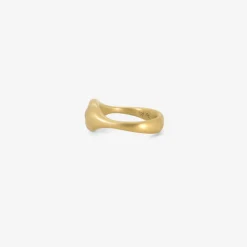 18k & oval checkered champagne diamond cast ring, 1.52ct