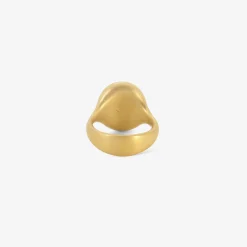 22k & oval emerald cast ring, 8.19ct