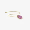 18k & oval pink tourmaline pendant, 16.51ct