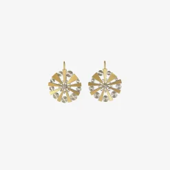 18k & platinum halation earrings with diamonds