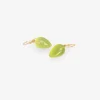 14k & serpentine acorns