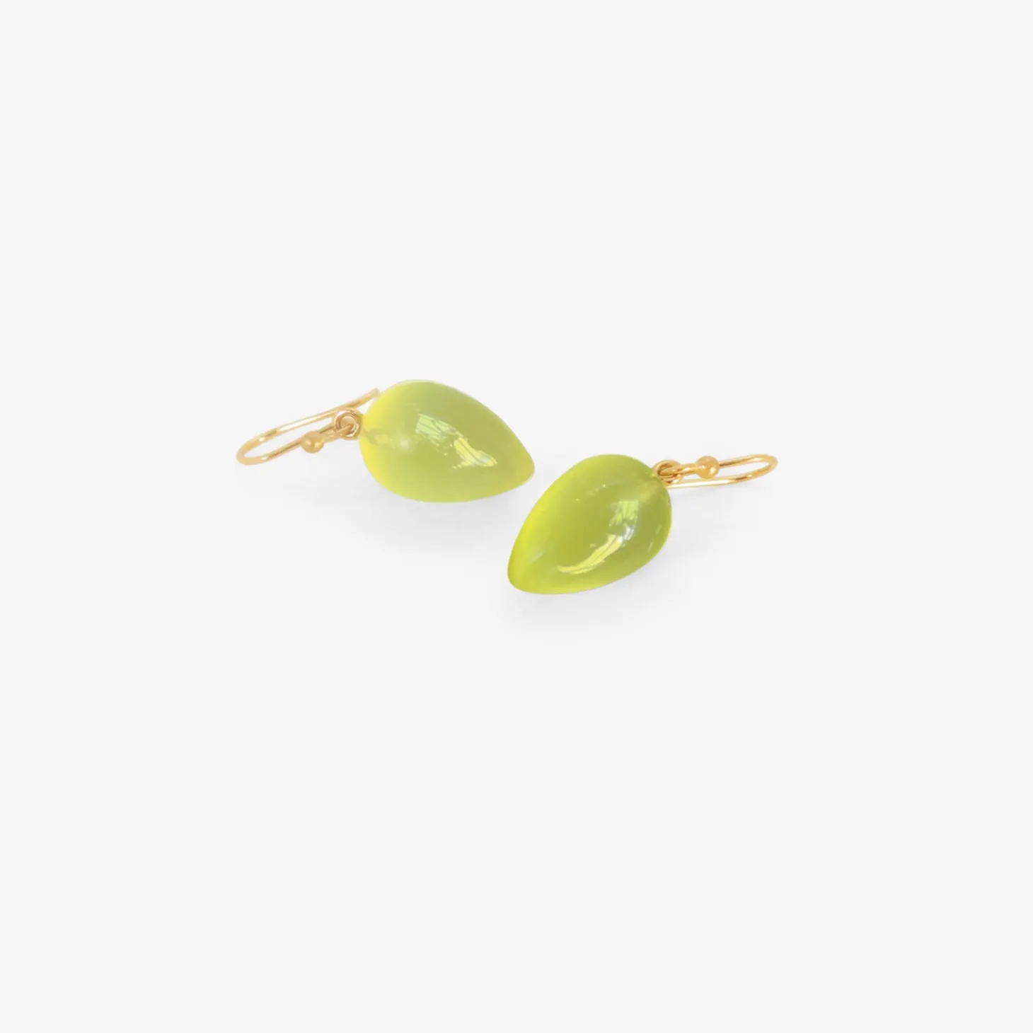 14k & serpentine acorns