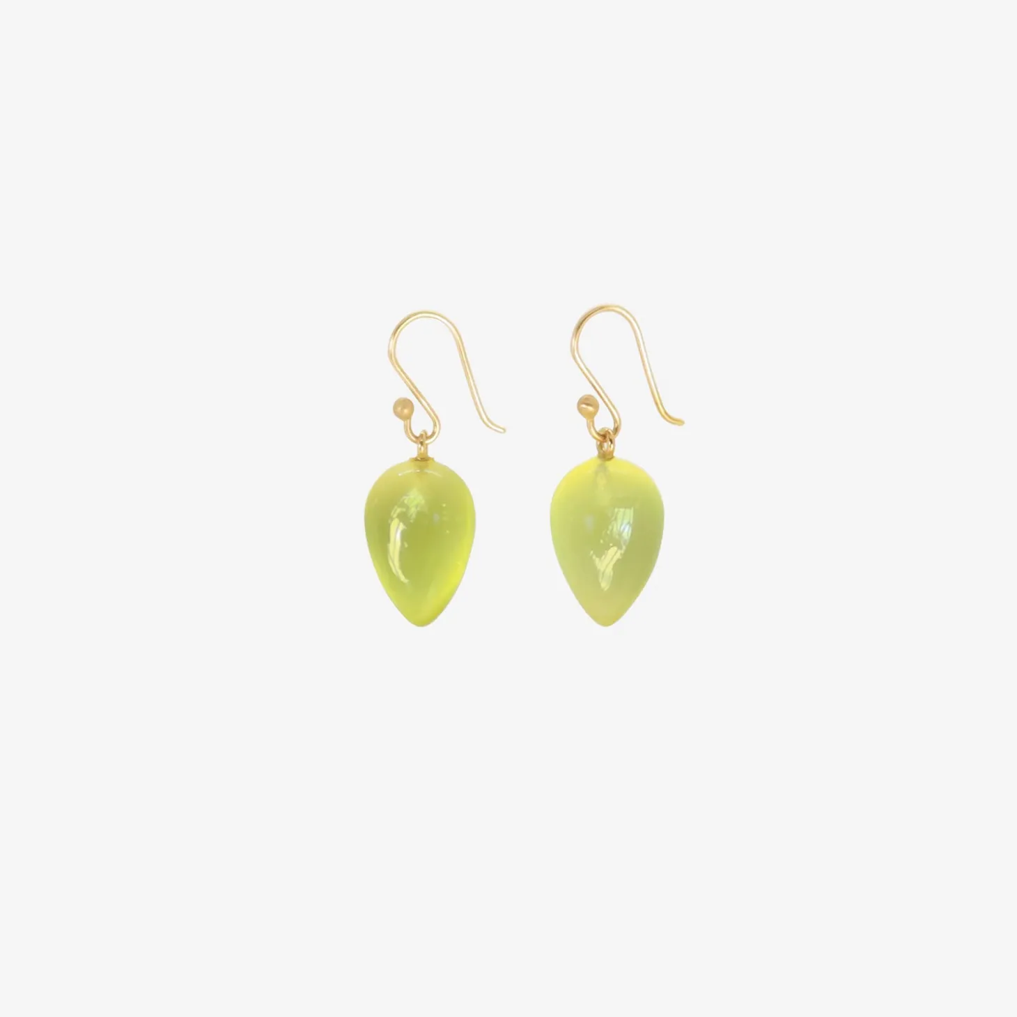 14k & serpentine acorns