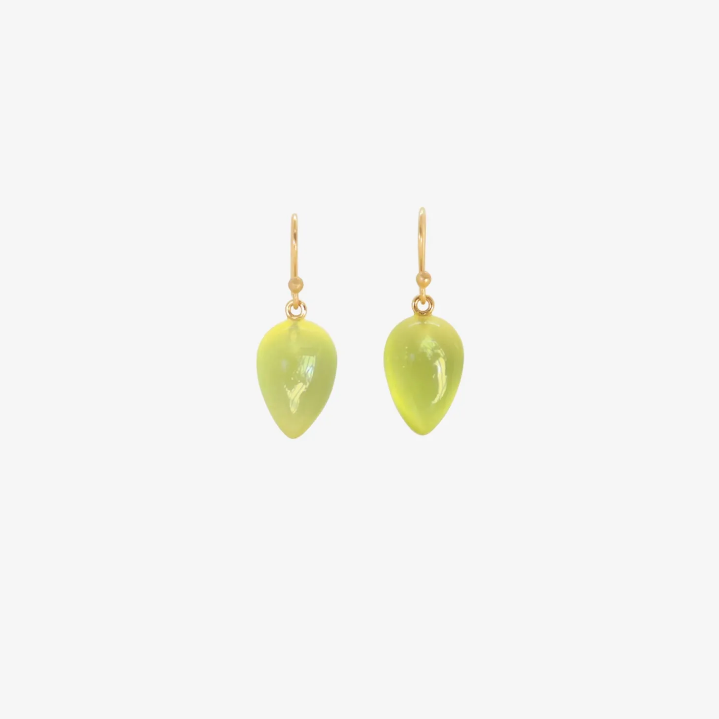 14k & serpentine acorns